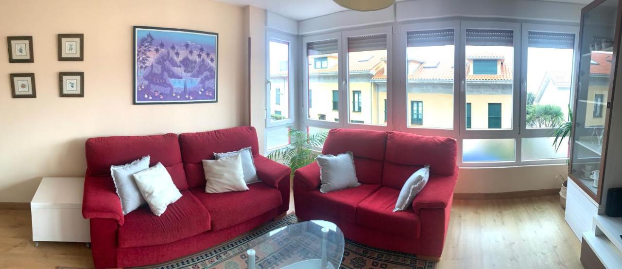 Ferienwohnung El Trocito De Mar Luanco Exterior foto